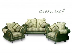 Sofa Klasik 211 Green Leaf - Gudangsofa.com